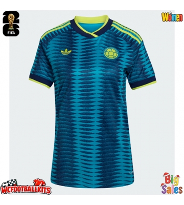 Colombia Replica Away Stadium Shirt for Women World Cup 2026 Short Sleeve